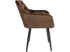 Brown Velvet Chair