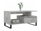Gray Coffee Table, 90 x 49 x 45 cm