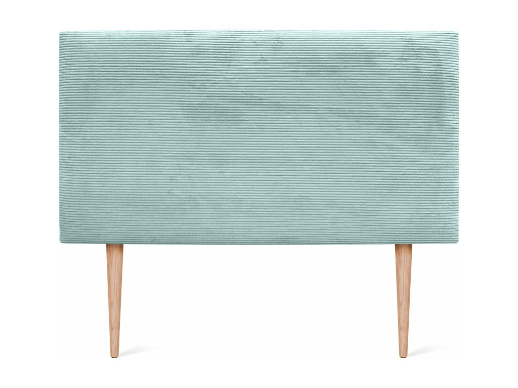 Green Velvet Bed, 80 x 115 cm