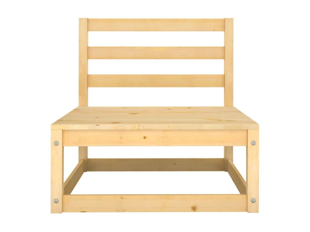 Anthracite Pine Wood Outdoor Furniture Set - dlz1766578675744