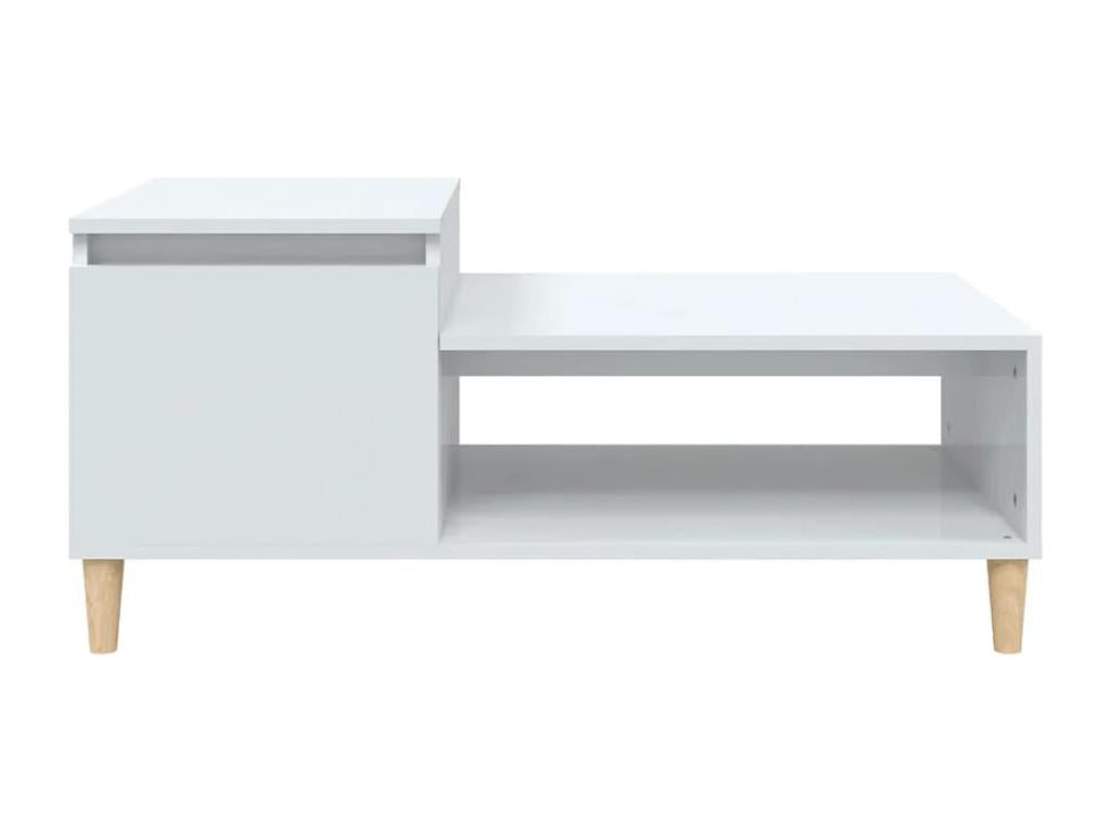 White Coffee Table, 100 x 50 x 45 cm