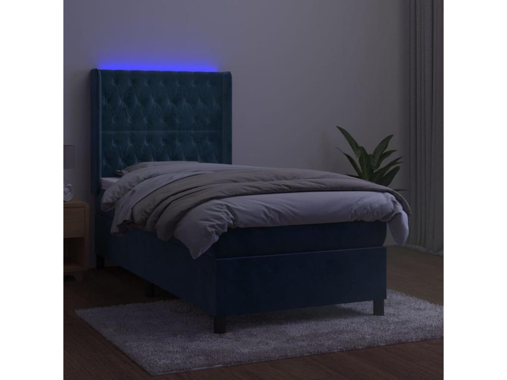 Blue Velvet Mattress, 80 x 200 cm - dlz1766578895962