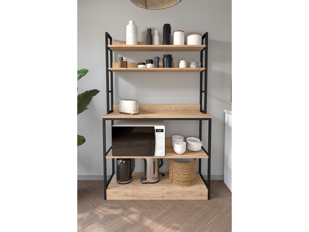 Beige Metal Home Furniture, 161 x 101 x 36 cm