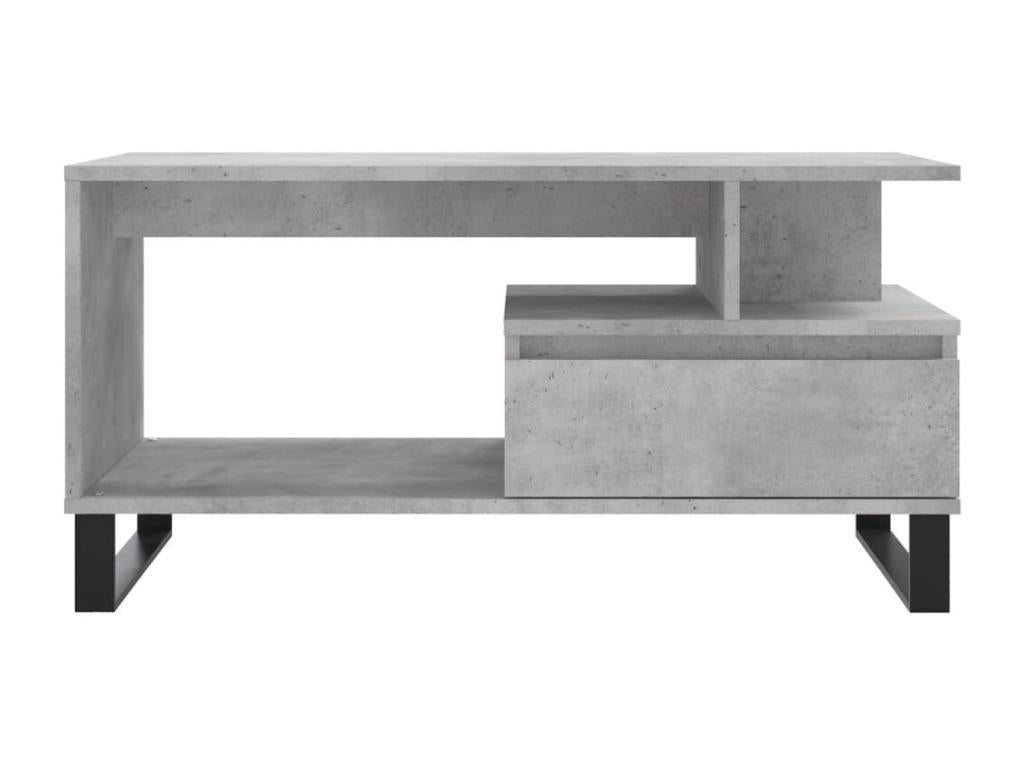 Gray Coffee Table, 90 x 49 x 45 cm