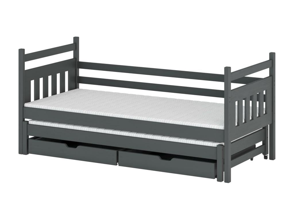 Gray Bed, 90 x 190 cm - dlz1766578756043