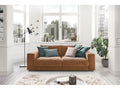 Brown Velvet Sofa - dlz1766578819734