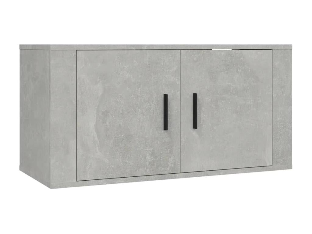 Gray TV Stand, 80 x 34.5 x 40 cm