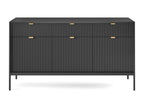 Black Sideboard, 154 x 39 x 83 cm