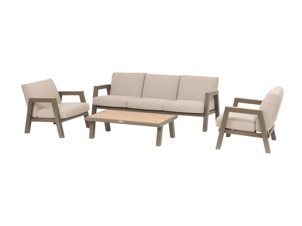 Beige Outdoor Furniture Set