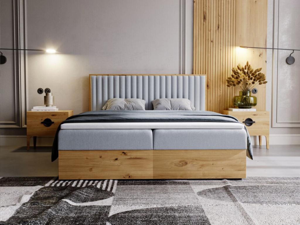 Gray Bed, 140 x 200 cm - dlz1766578749782