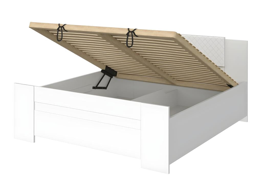 Brown Bed, 165 x 205 x 90 cm