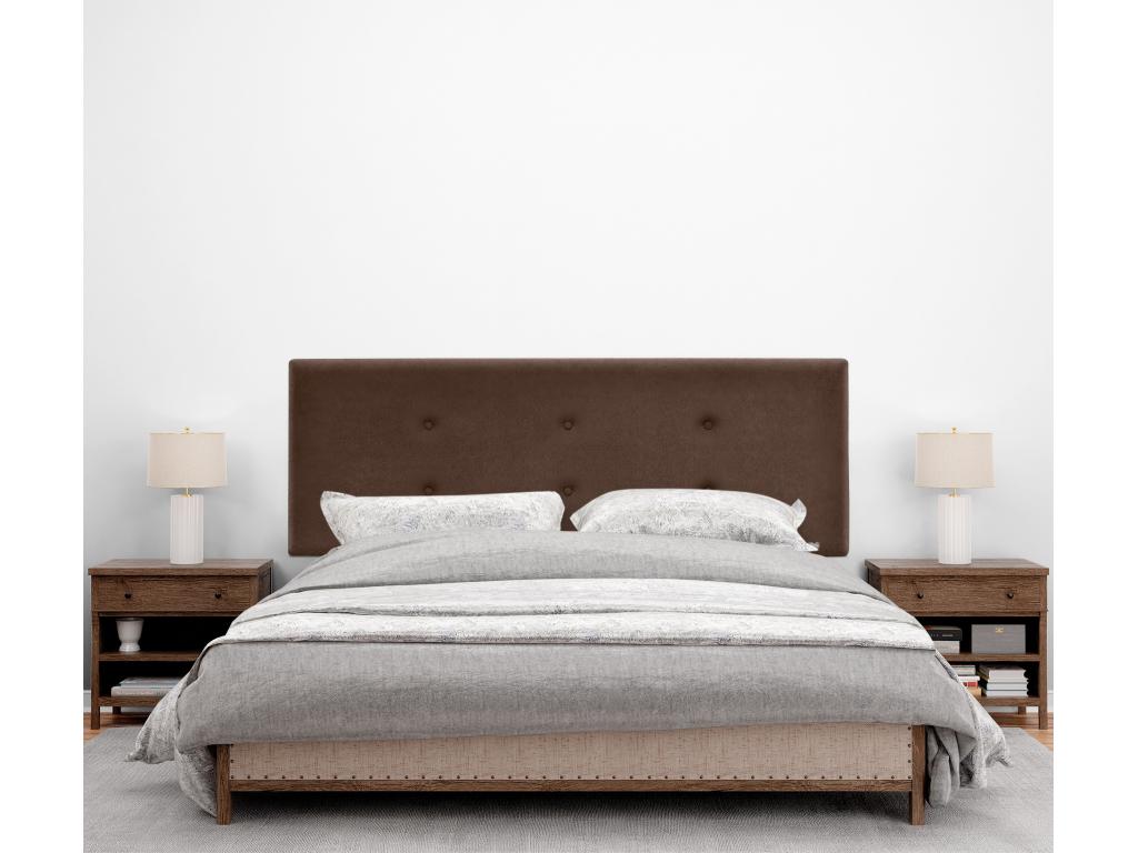 Brown Bed, 160 x 105 cm