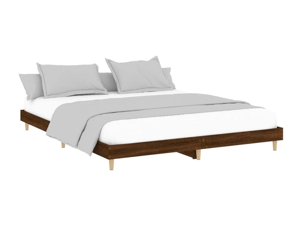 Brown Oak Wood Mattress, 150 x 200 cm