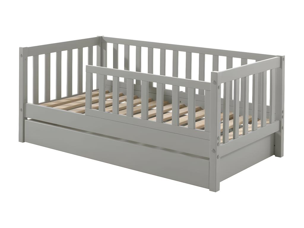 Gray Bed, 70 x 140 cm