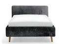 Anthracite Bed, 140 x 200 cm
