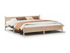 Natural Solid Wood Mattress, 200 x 200 cm