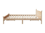Natural Solid Wood Mattress, 200 x 200 cm