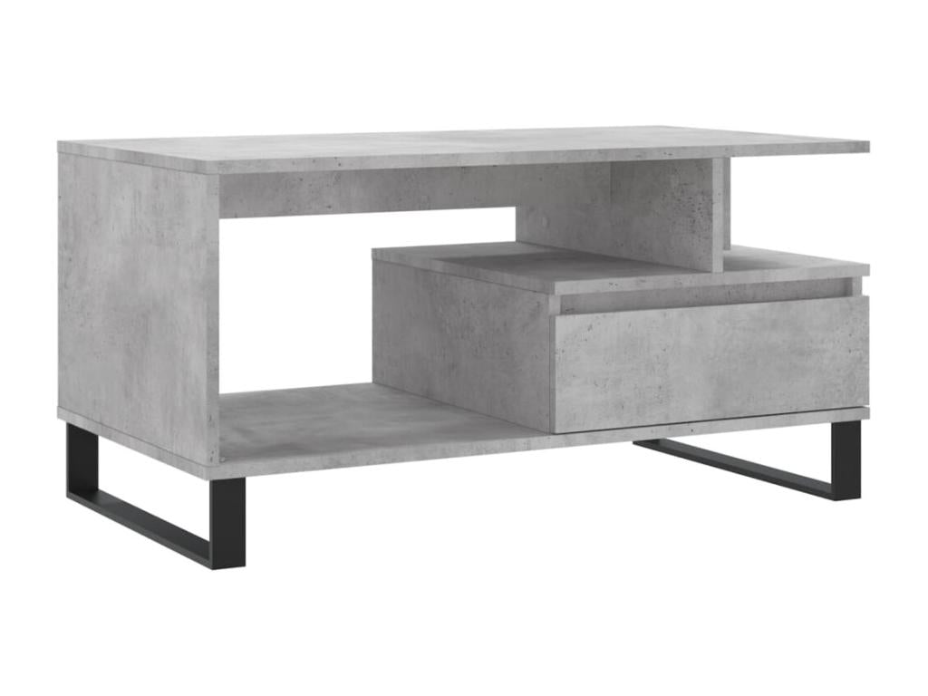 Gray Coffee Table, 90 x 49 x 45 cm