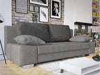 Gray Sofa Bed, 77 x 200 x 87 cm