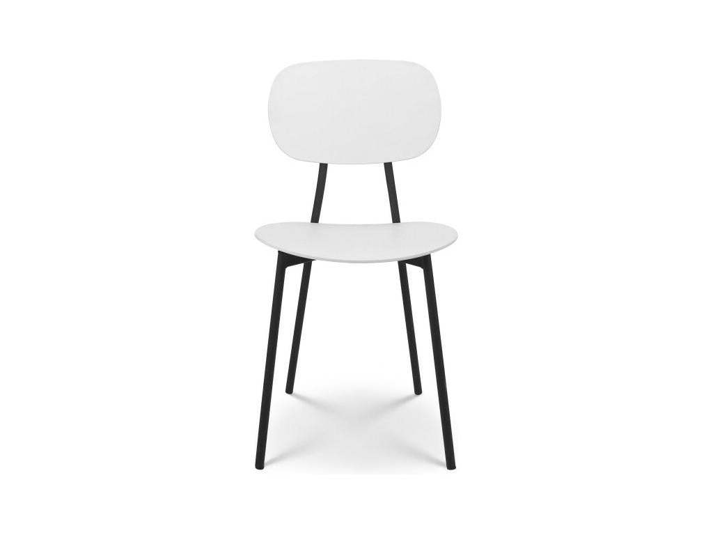 White Metal Chair