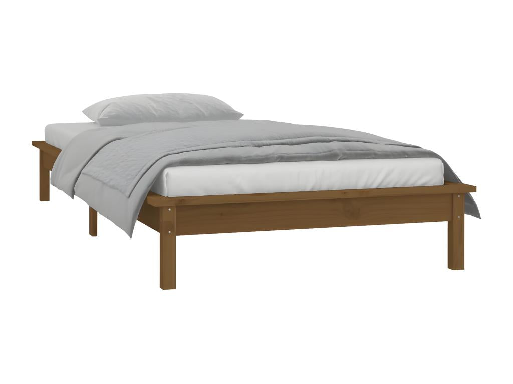 Brown Solid Wood Mattress, 90 x 200 cm