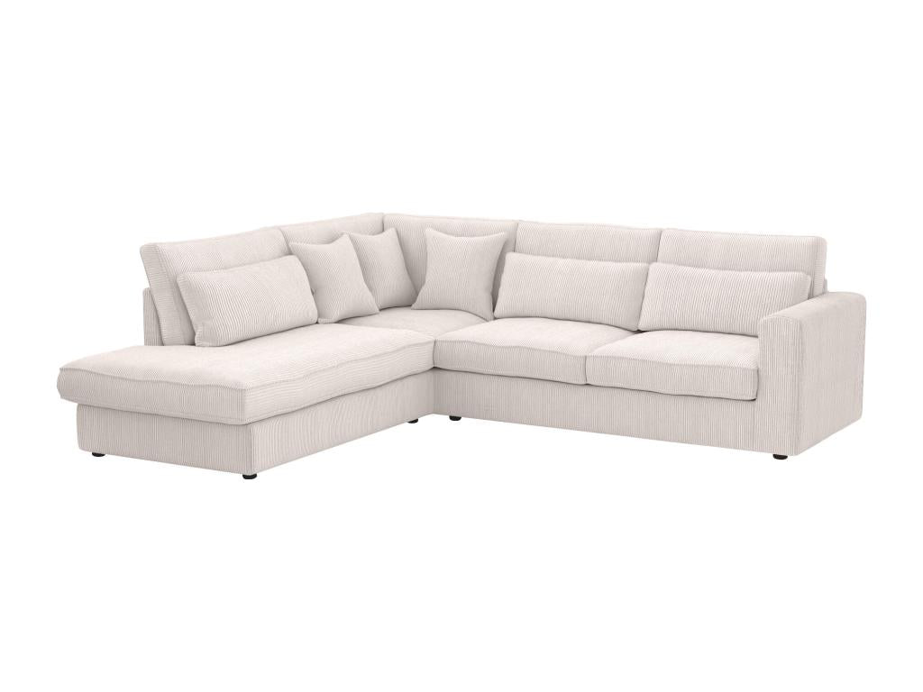 Beige Velvet Sofa