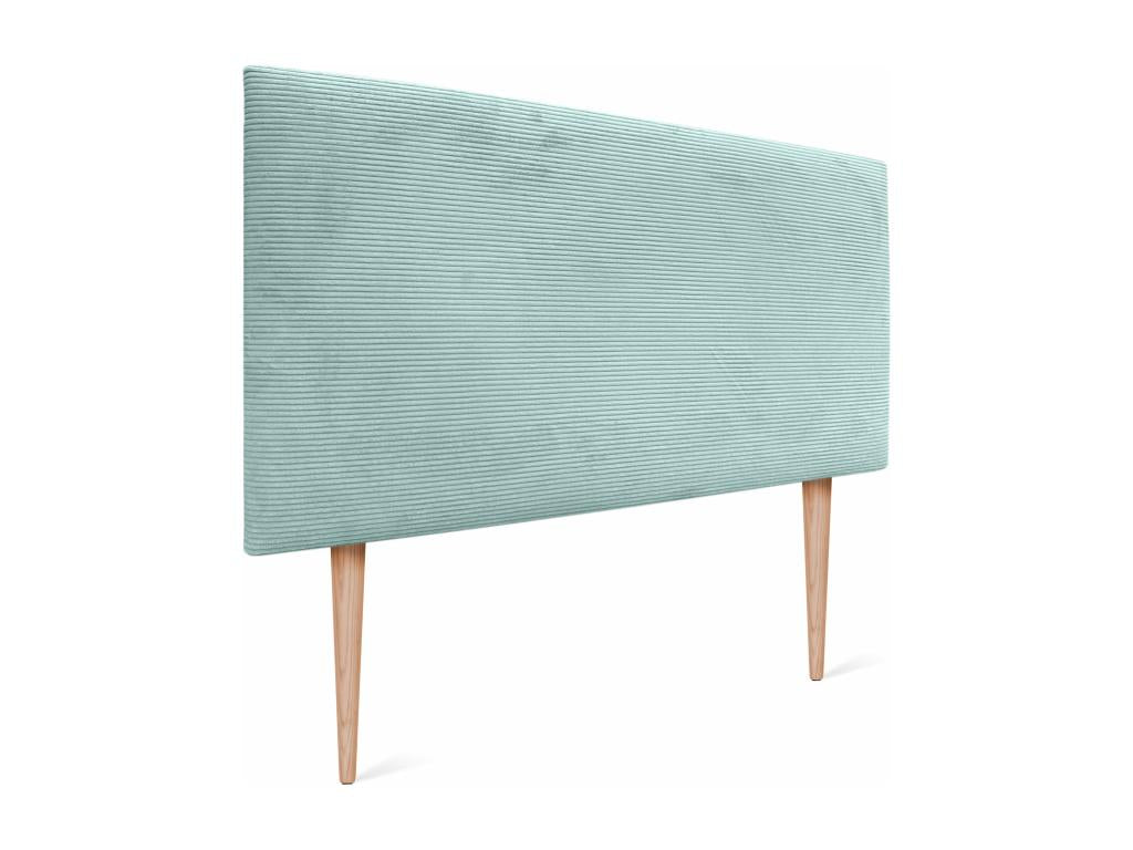 Green Velvet Bed, 80 x 115 cm