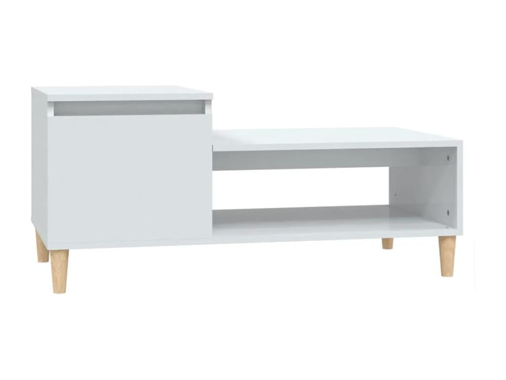 White Coffee Table, 100 x 50 x 45 cm