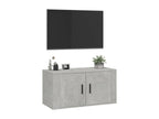 Gray TV Stand, 80 x 34.5 x 40 cm