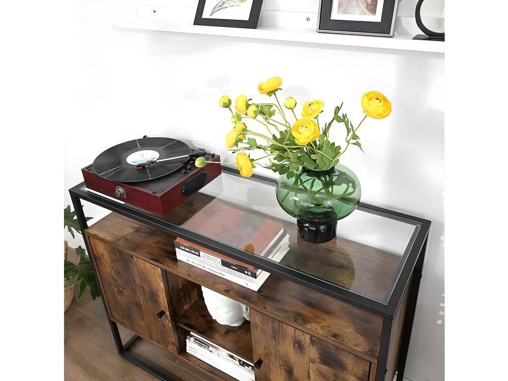 Brown Sideboard, 100 x 35 x 80 cm