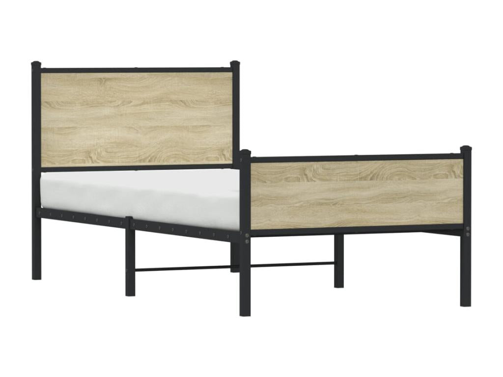 Brown Oak Wood Mattress, 75 x 190 cm