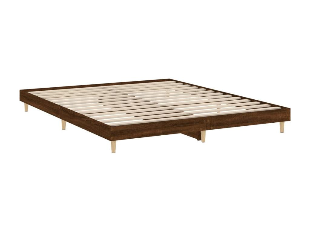 Brown Oak Wood Mattress, 150 x 200 cm