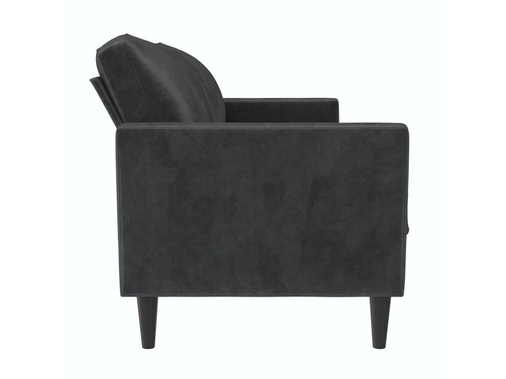 Gray Velvet Sofa