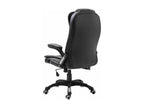 Black Faux Leather Chair