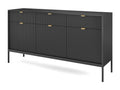 Black Sideboard, 154 x 39 x 83 cm