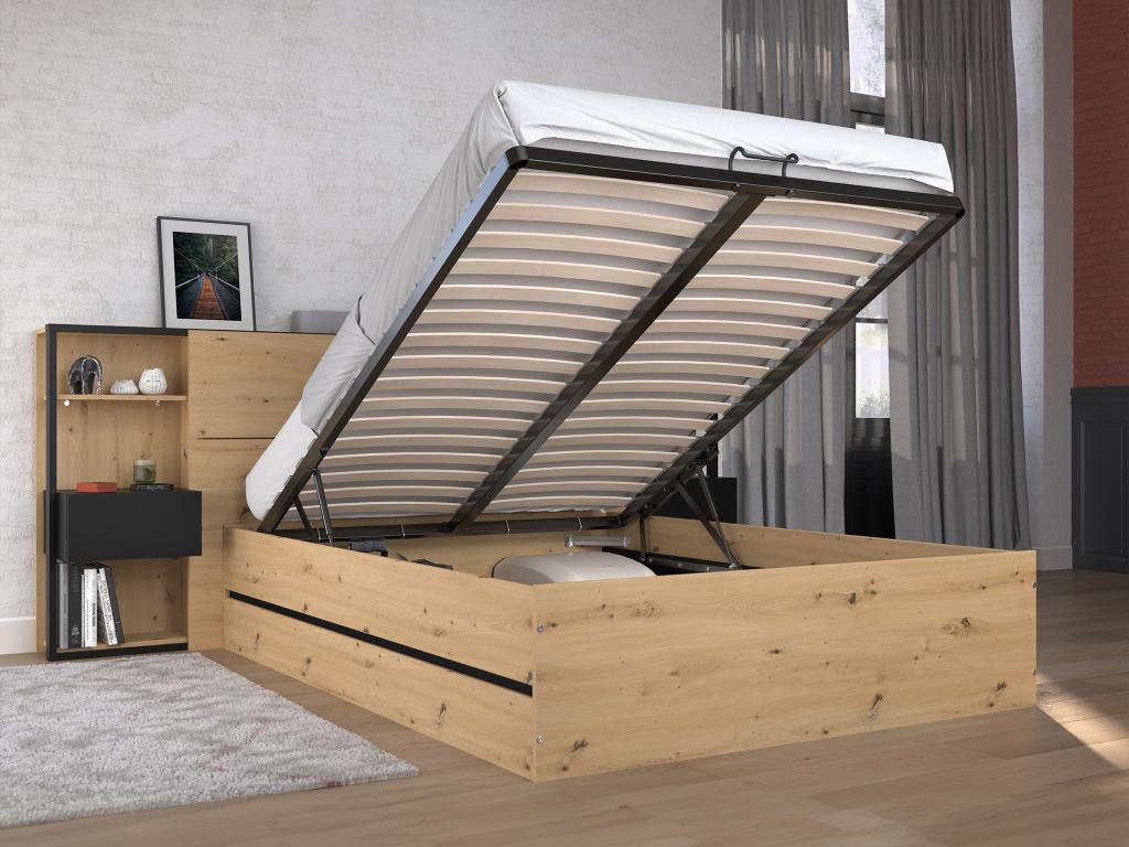 Black Mattress, 140 x 190 cm - dlz1766578849449