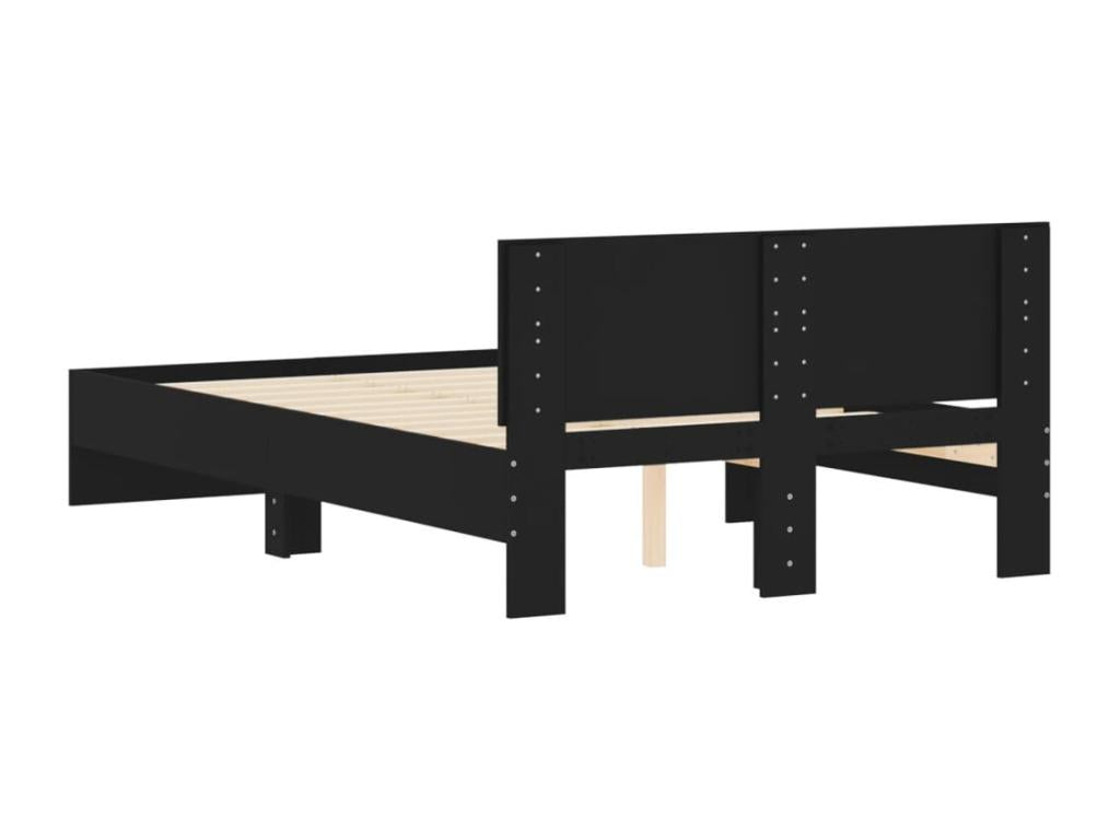 Black Bed Frame, 120 x 200 cm