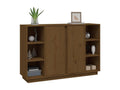 Brown Solid Wood Sideboard, 120 x 35 x 80 cm