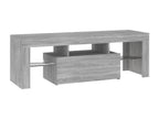 Gray TV Stand, 120 x 35 x 40 cm
