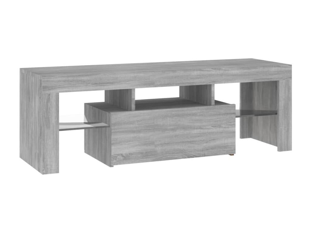 Gray TV Stand, 120 x 35 x 40 cm