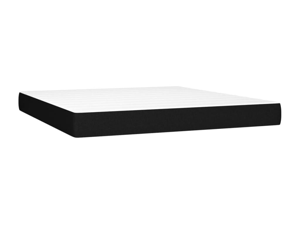 Black Fabric Mattress, 160 x 200 cm