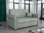 Gray Sofa Bed, 85 x 148 x 98 cm
