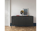 Black Sideboard, 154 x 39 x 83 cm