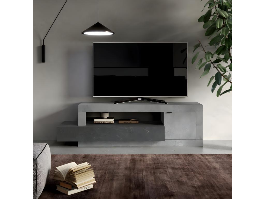 Gray TV Stand
