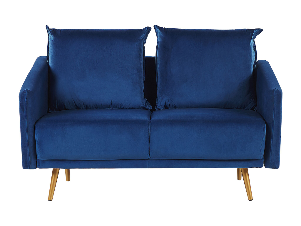 Blue Velvet Sofa - dlz1766578772700