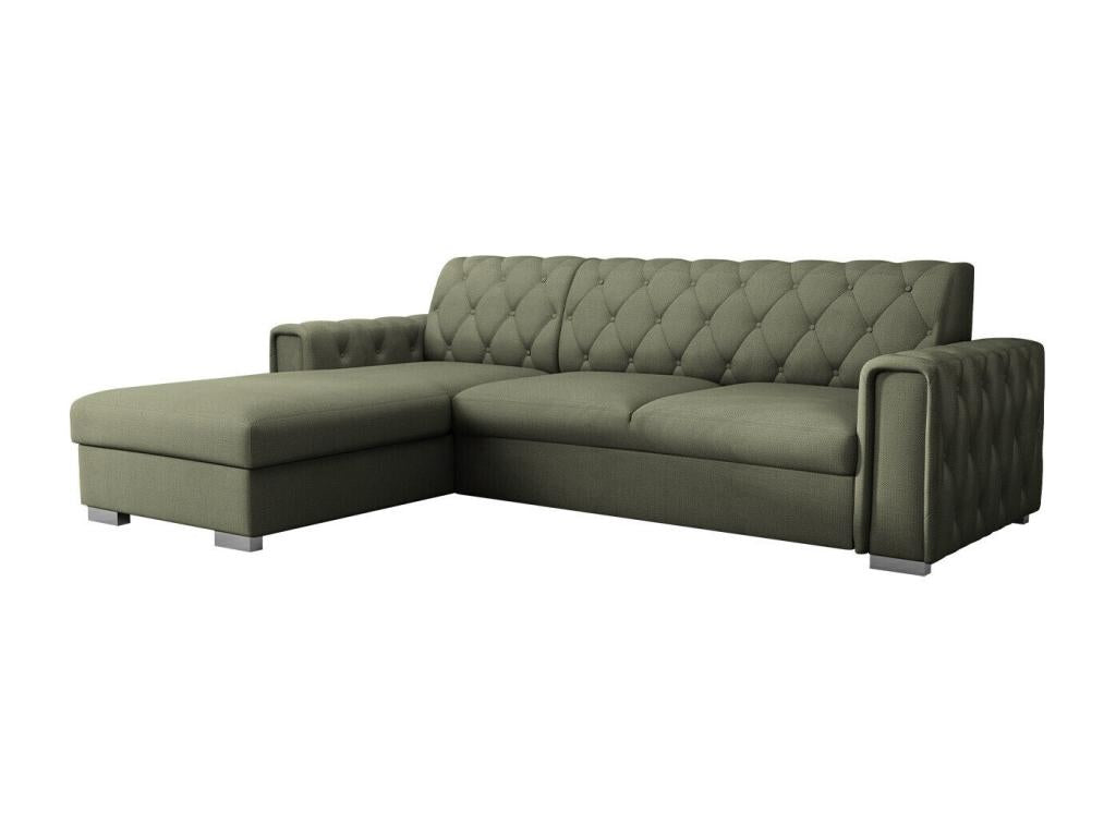 Green Sofa, 267 x 185 x 85 cm