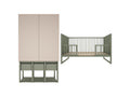 Beige Bed, 70 x 140 cm