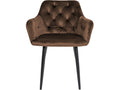 Brown Velvet Chair