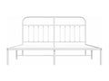White Metal Bed Frame, 183 x 213 cm - dlz1766578881129