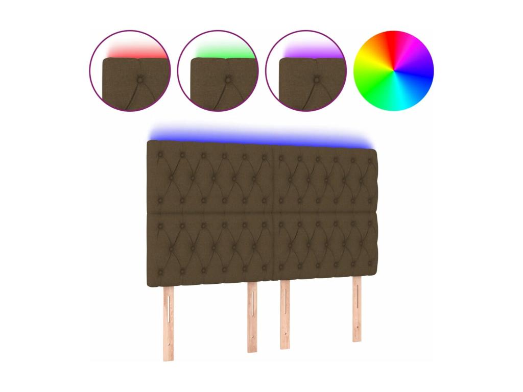 Brown Bed, 160 x 7 x 118 cm